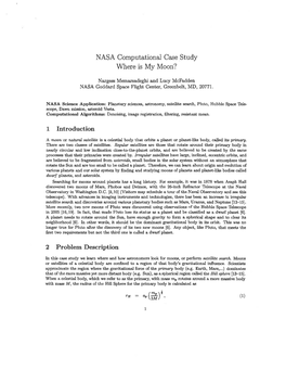 NASA Computational Case Study Where Is My Moon 7
