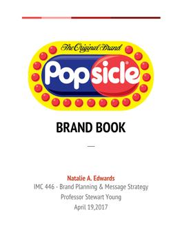Popsicle Brand Book