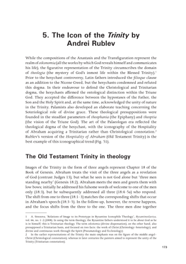5. the Icon of the Trinity by Andrei Rublev