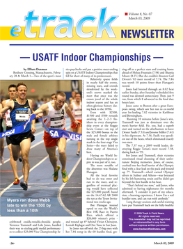 — USATF Indoor Championships —
