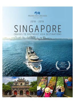 2018 - 2019 Singapore Cruises to Southeast Asia Destinations