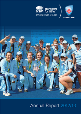 Annual Report 2012/13 Cricket