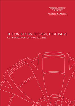 The Un Global Compact Initiative Communication on Progress 2018 Introduction Introduction