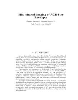 Mid-Infrared Imaging of AGB Star Envelopes