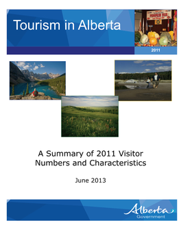 Tourism in Alberta 2011