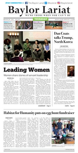 Leading Women a Leading Voice in the Ongoing Threats Presented by North Korea