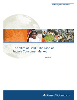 'Bird of Gold' : the Rise of India's Consumer Market