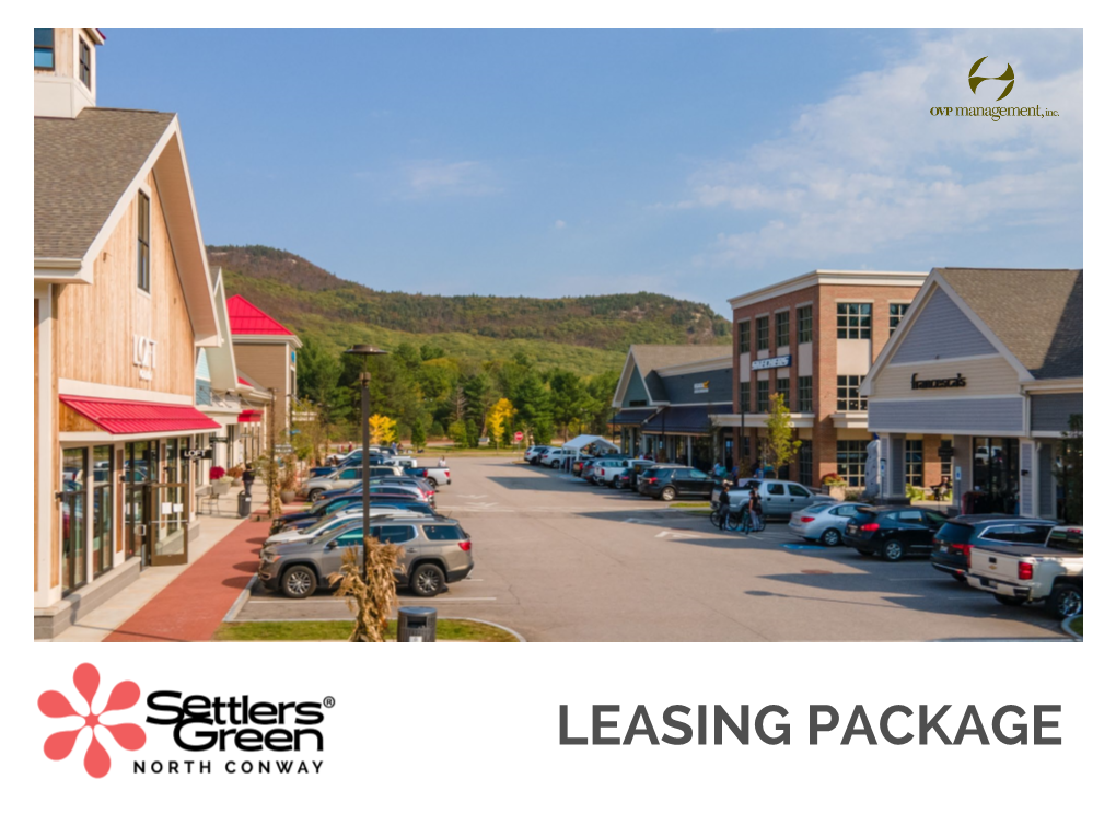 Leasing Package North Conway