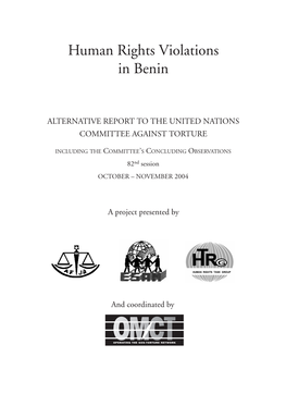Human Rights Violations in Benin
