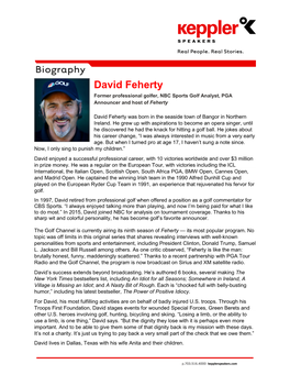 David Feherty