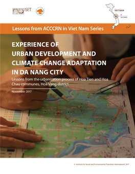 Experience of Urban Development and Climate