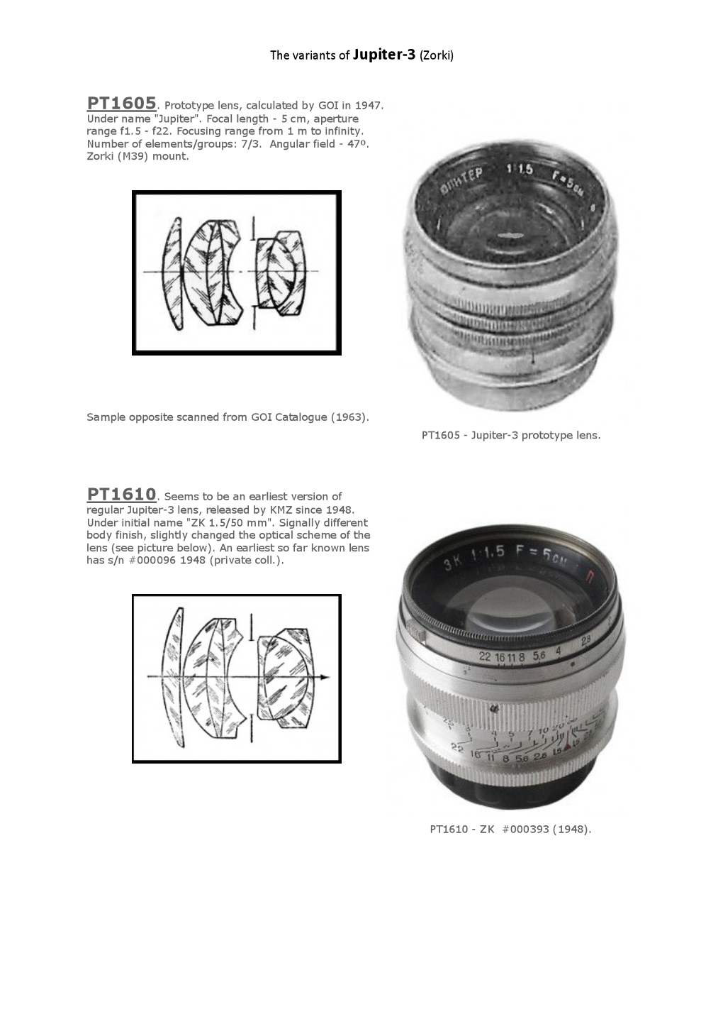 The Variants of Jupiter-3(Zorki)