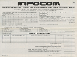 Infocom84-Orderform
