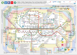 S-Bahn, U-Bahn, Regionalzug, Tram Und Expressbus Im MVV