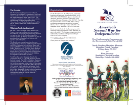 Nc1812 Symposium Brochure Front