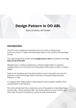 Design Pattern in OO ABL.Pdf