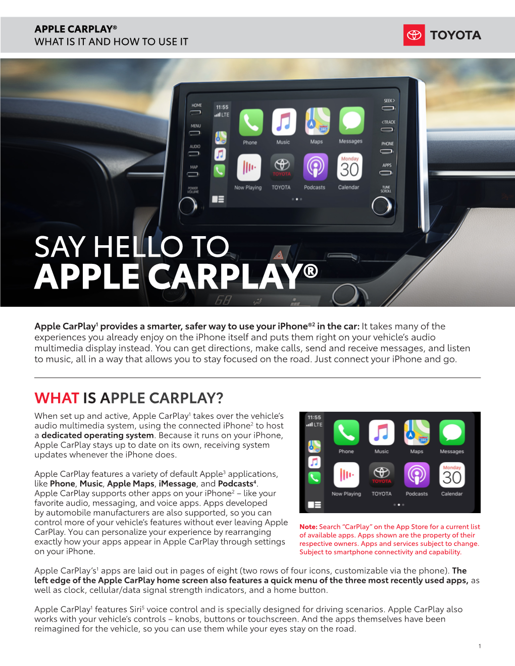 Apple Carplay® What Is It and How to Use It