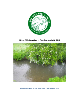 River Whitewater – Farnborough &