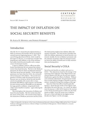 The Impact of Inflation on Social Security Benefits