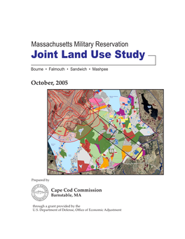 Massachusetts Military Reservation Joint Land Use Study