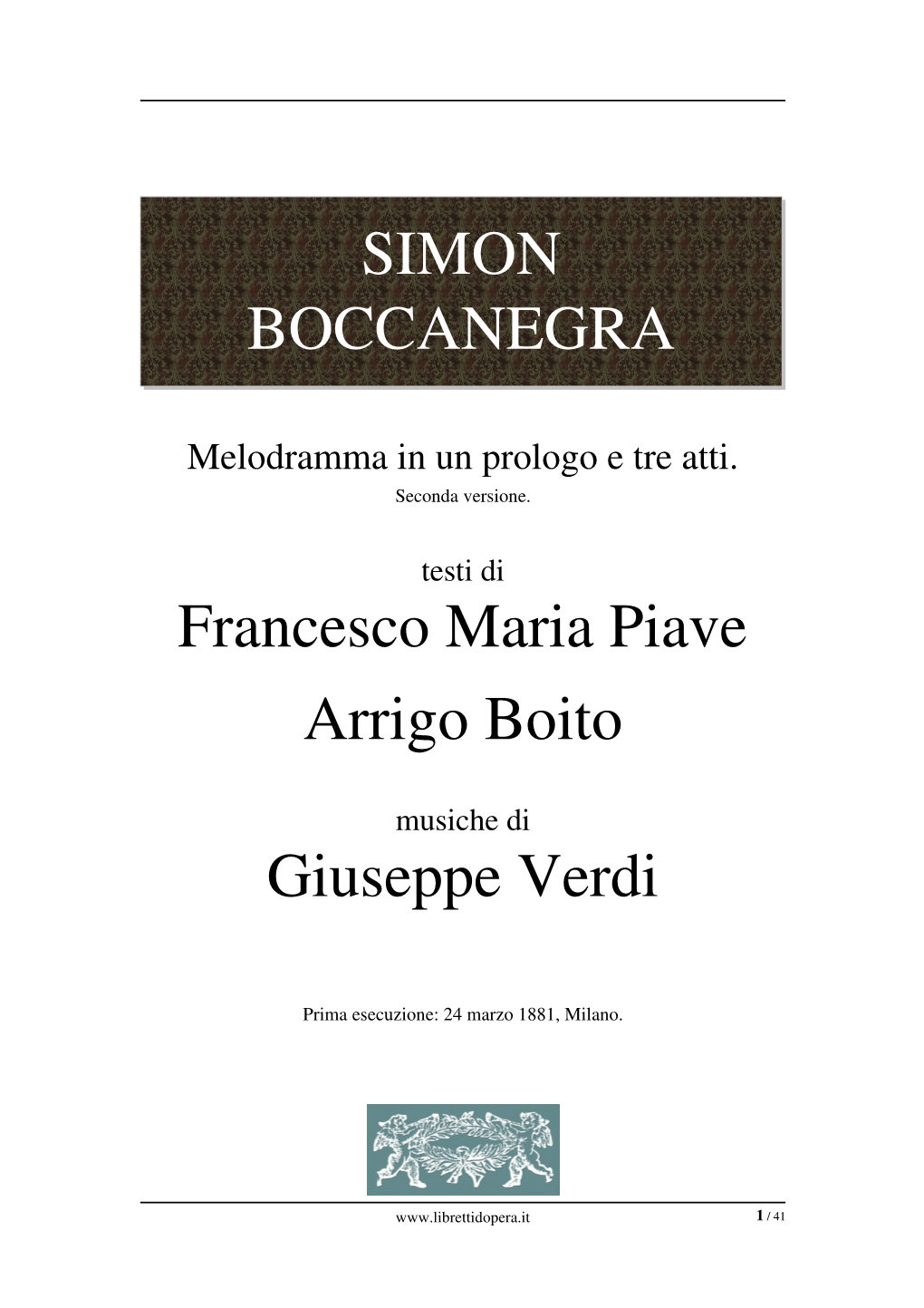 Simon Boccanegra