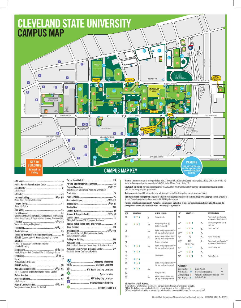 Cleveland State University Campus Map - DocsLib