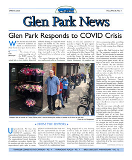 Glen Park News Spring 2020