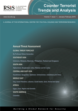 Counter Terrorist Trends and Analysis Volume 7, Issue 1 | January/ February 2015