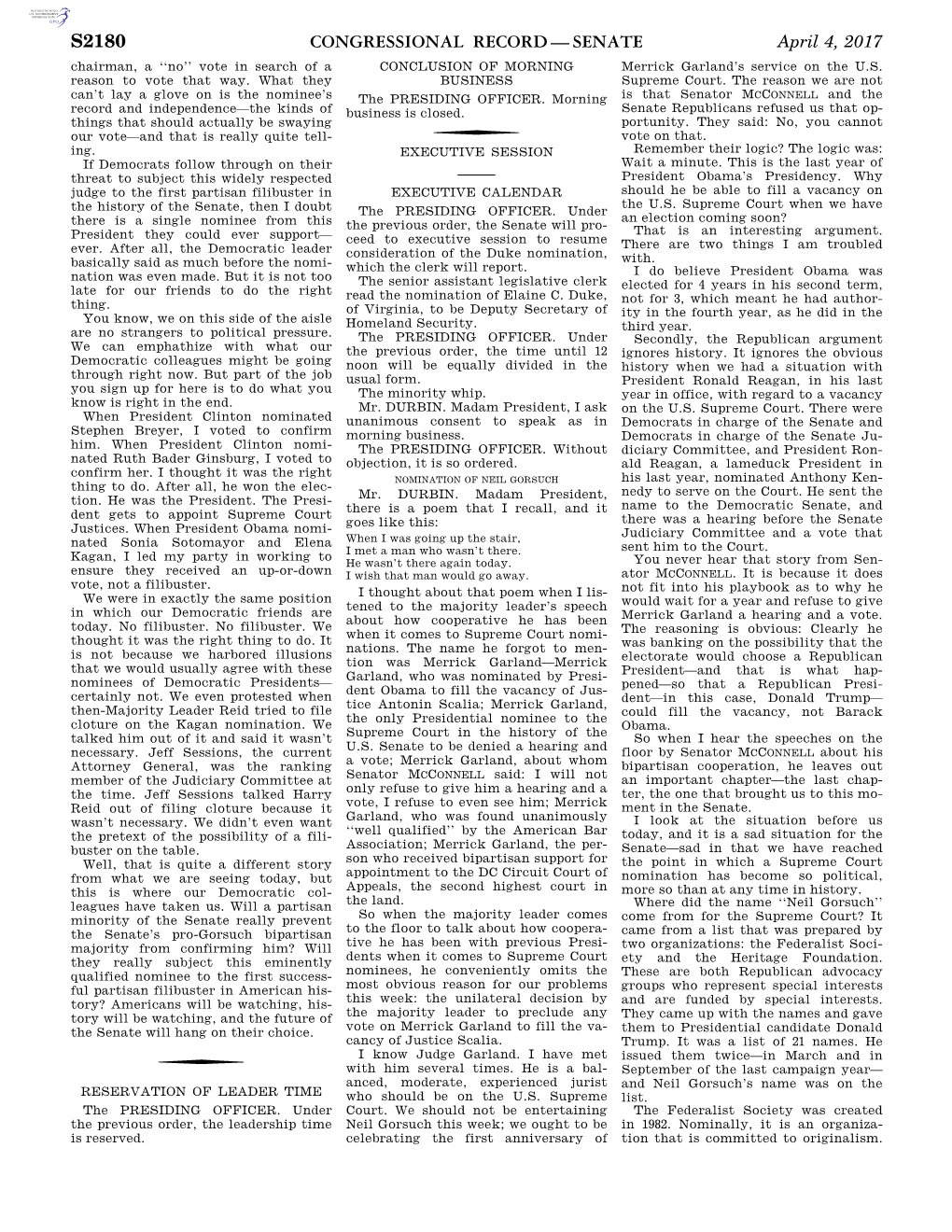 Congressional Record—Senate S2180