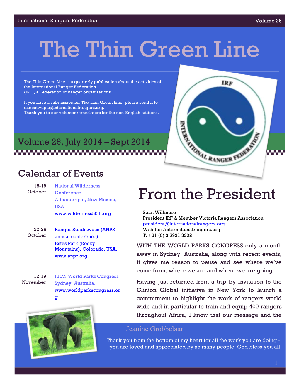 The Thin Green Line