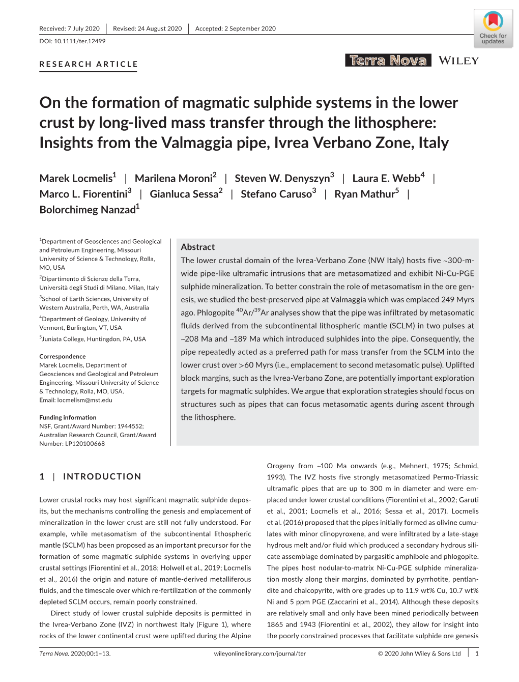 On the Formation of Magmatic Sulphide Systems in the Lower Crust by Long‐Lived Mass Transfer Through the Lithosphere