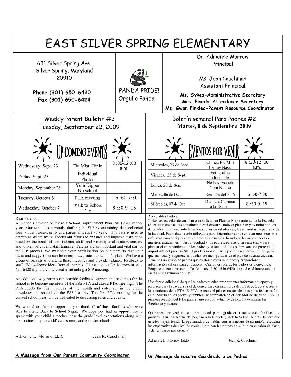 EAST SILVER SPRING Elementary s1