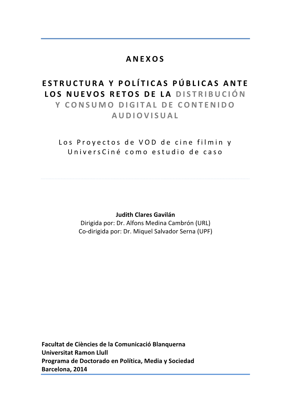 Anexos Estructura Y Políticas Públicas Ante Los Nuevos Retos De La