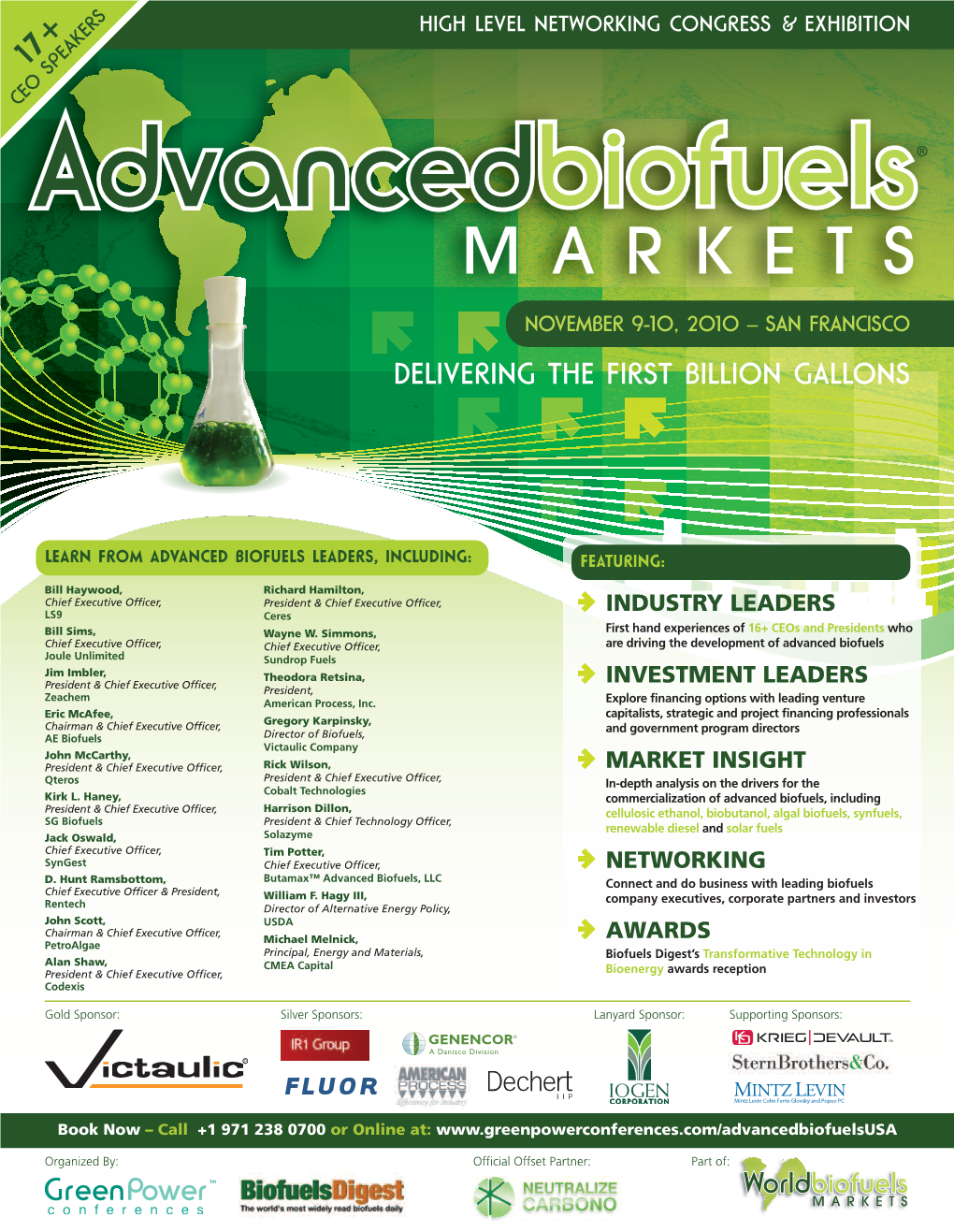 Advanced Biofuels Markets