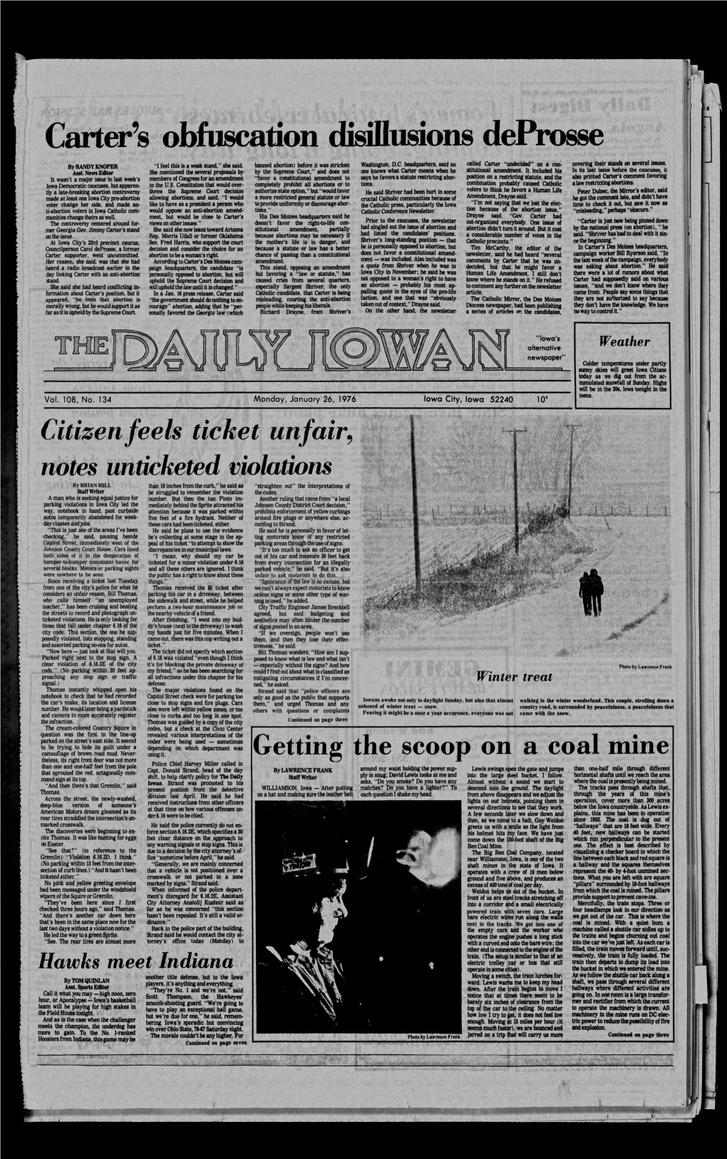 (Iowa City, Iowa), 1976-01-26