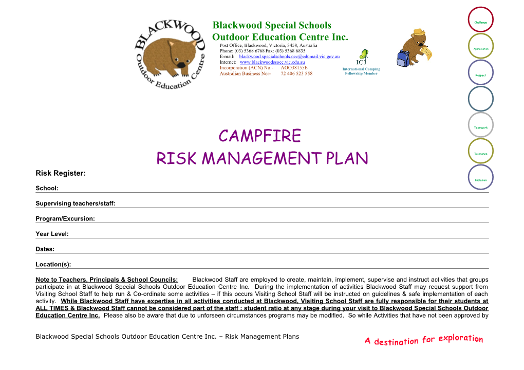 Risk Management Plan s2