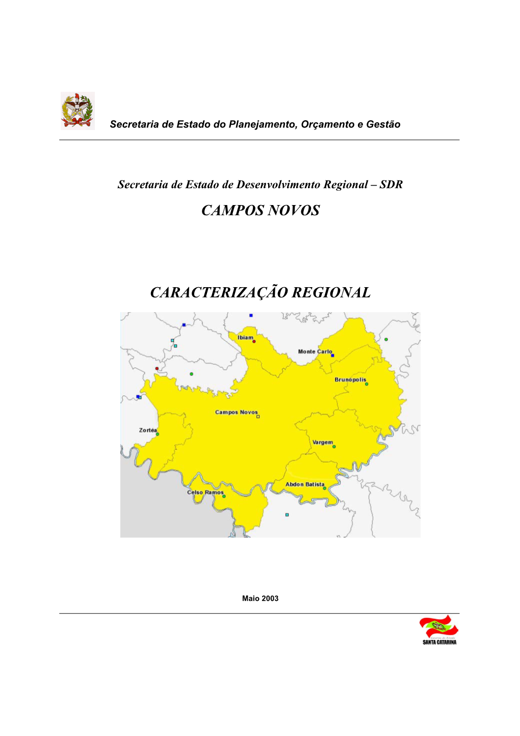 Campos Novos Caracterização Regional