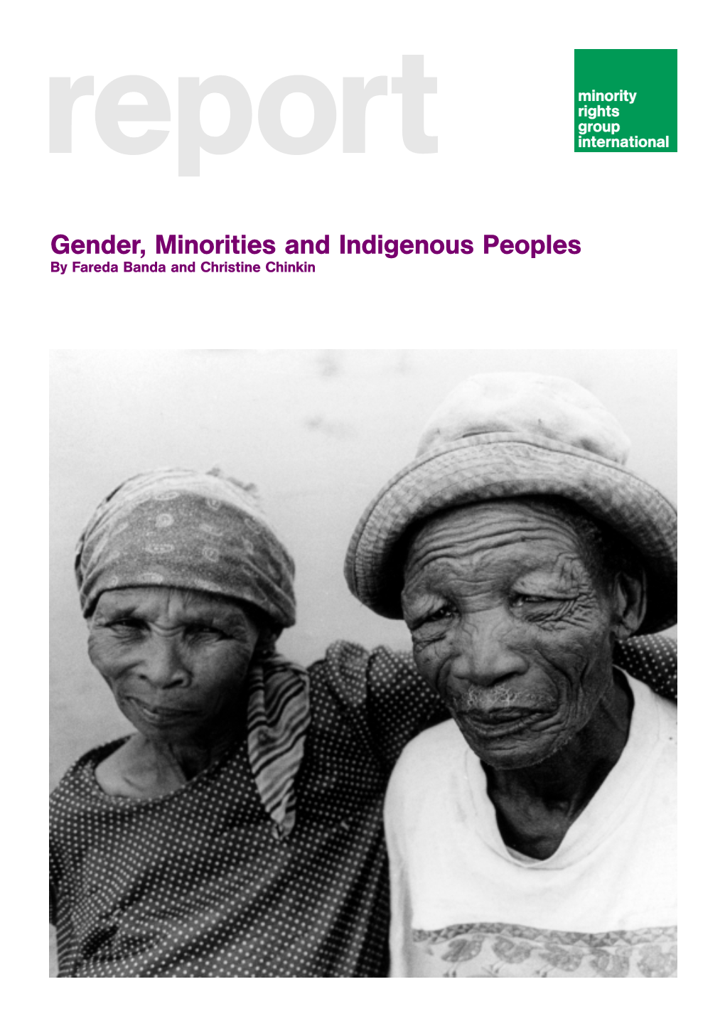 Gender, Minorities and Indigenous Peoples