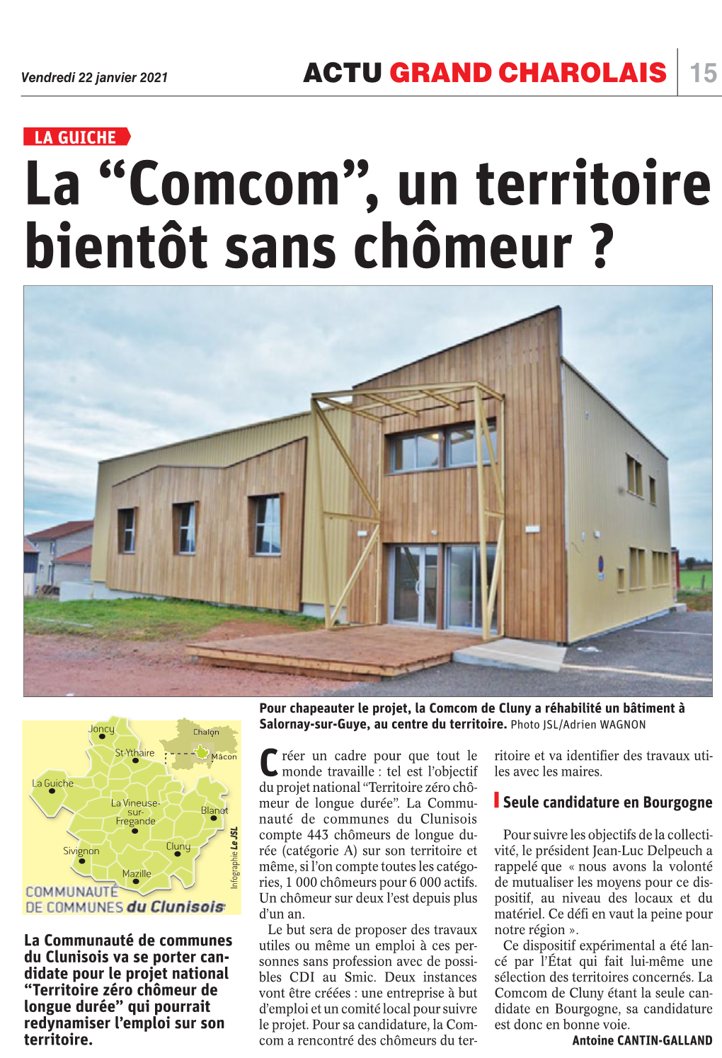 La “Comcom”, Un Territoire Bientôt Sans Chômeur ?