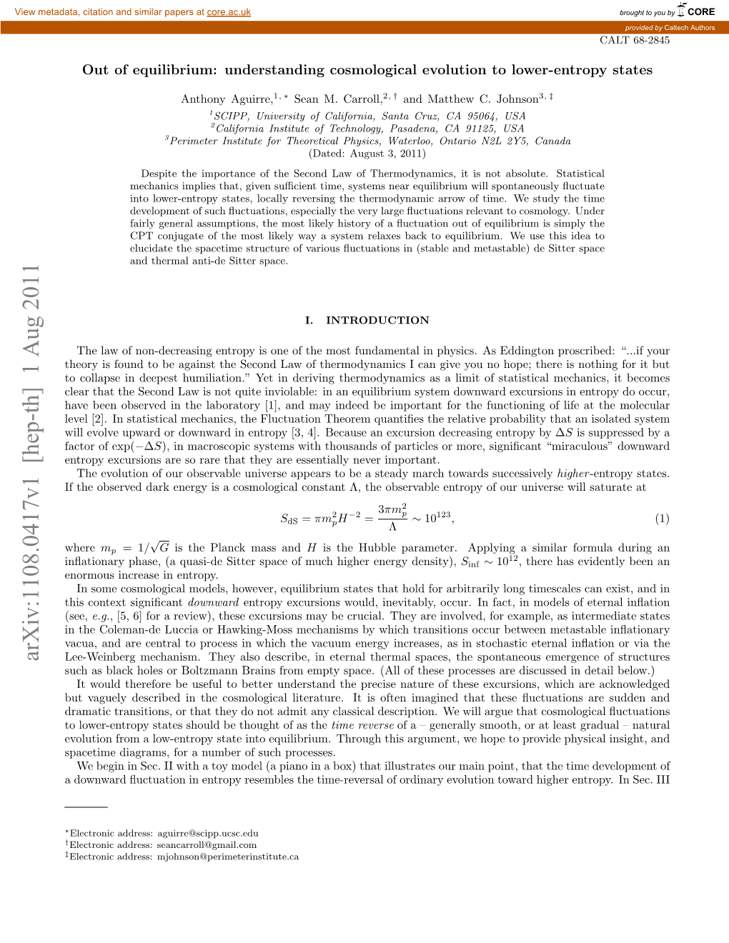 1 Aug 2011 Lee-Weinberg Mechanism