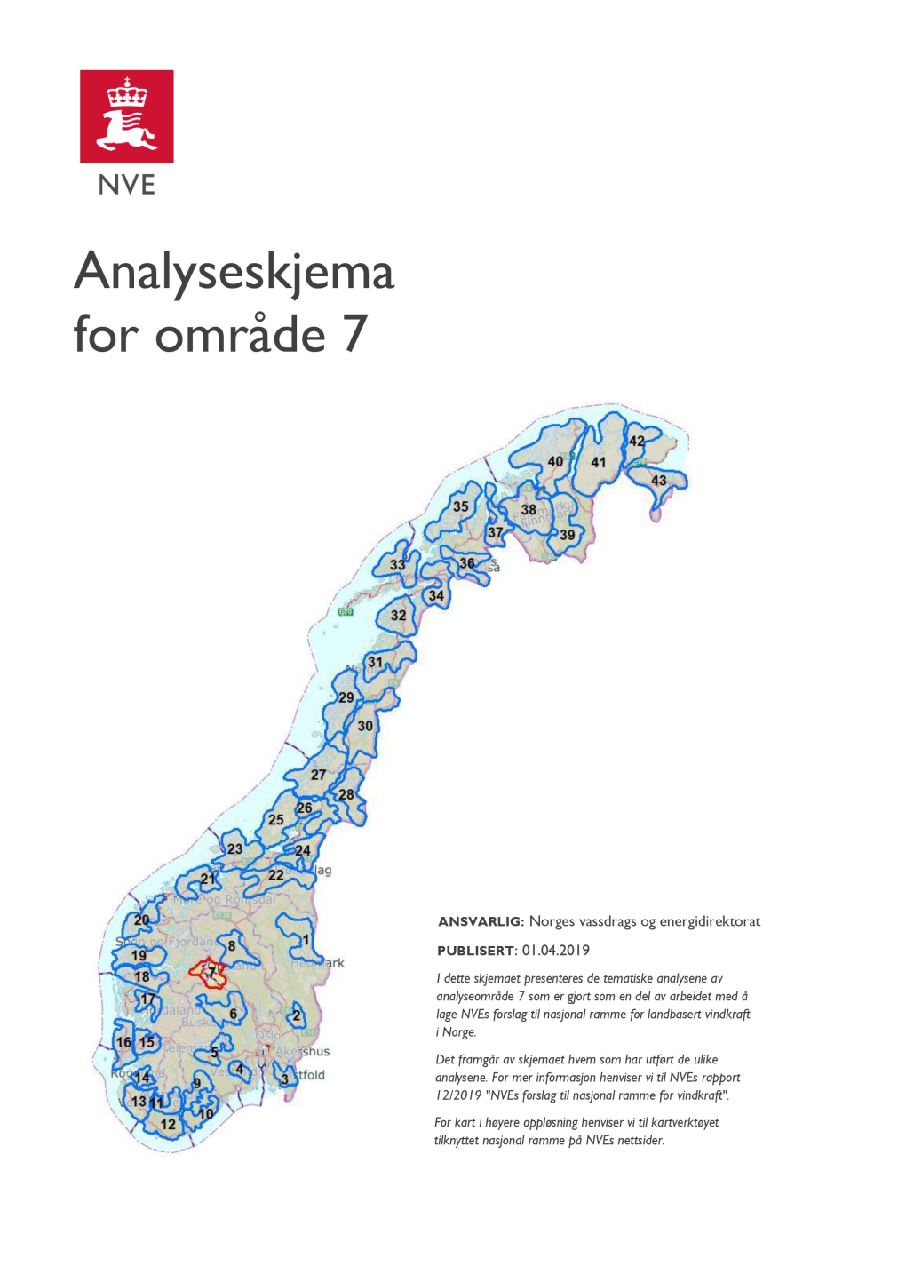 Analyseskjema for Område 7