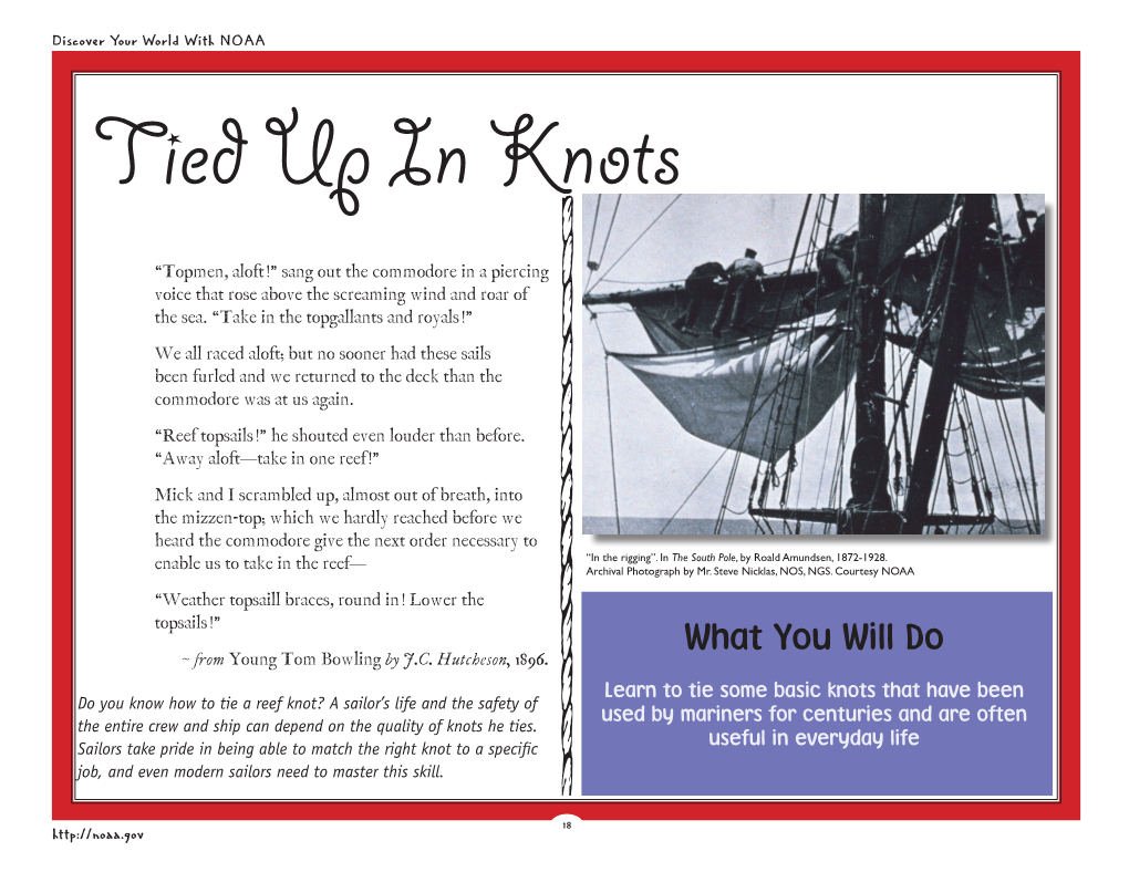 Tied up in Knots