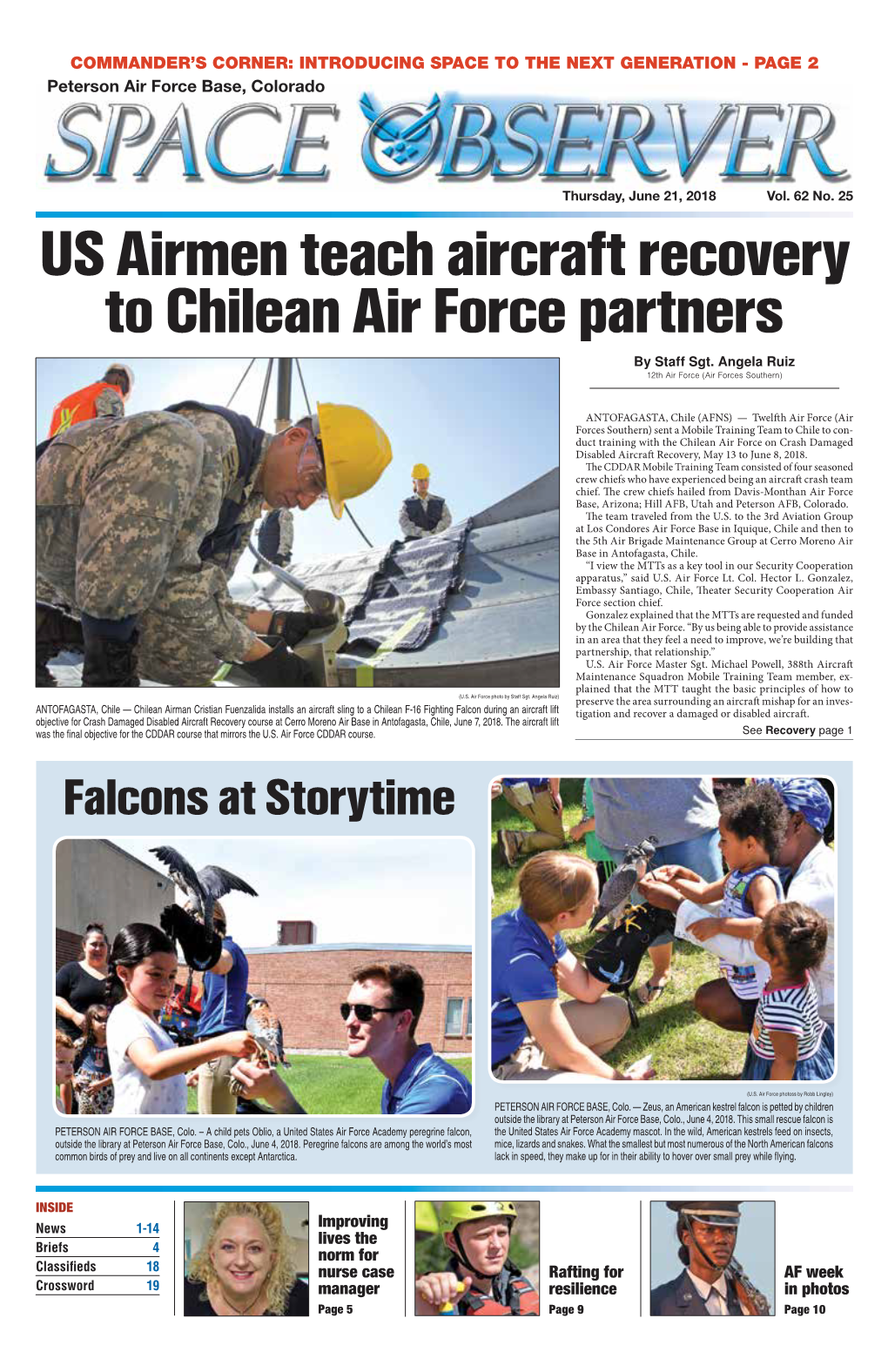 US Airmen Teach Aircraft Recovery to Chilean Air Force Partners by Staff Sgt
