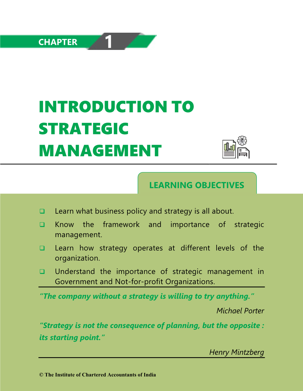 Introduction to Strategic Management