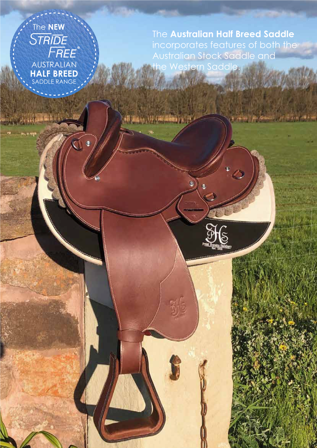 The Australian Half Breed Saddle Incorporates Features of Both the Australian Stock Saddle and AUSTRALIAN the Western Saddle