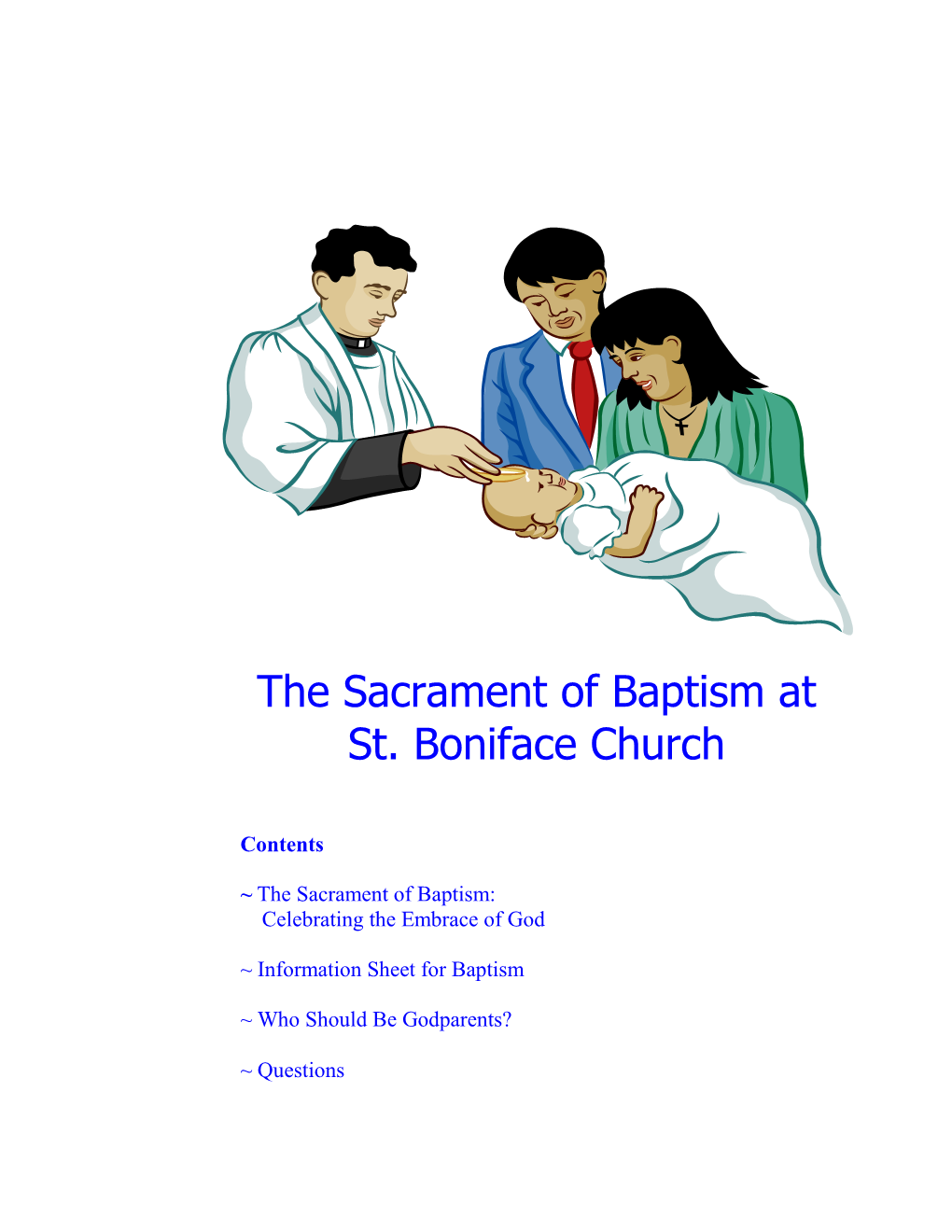 Baptism Planner