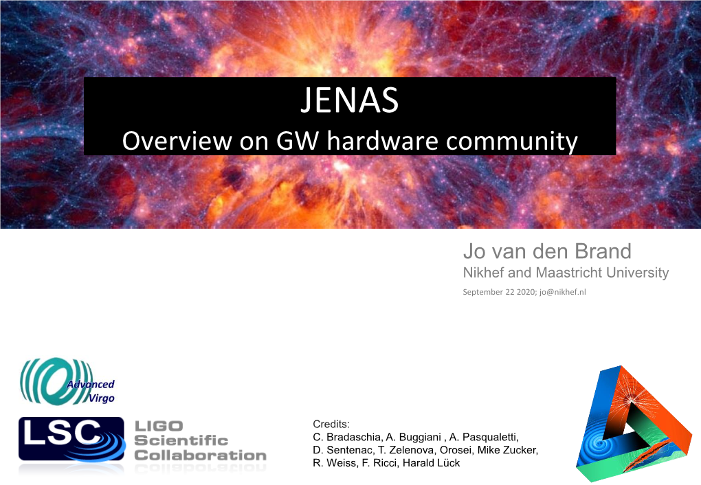 Overview on GW Hardware Community