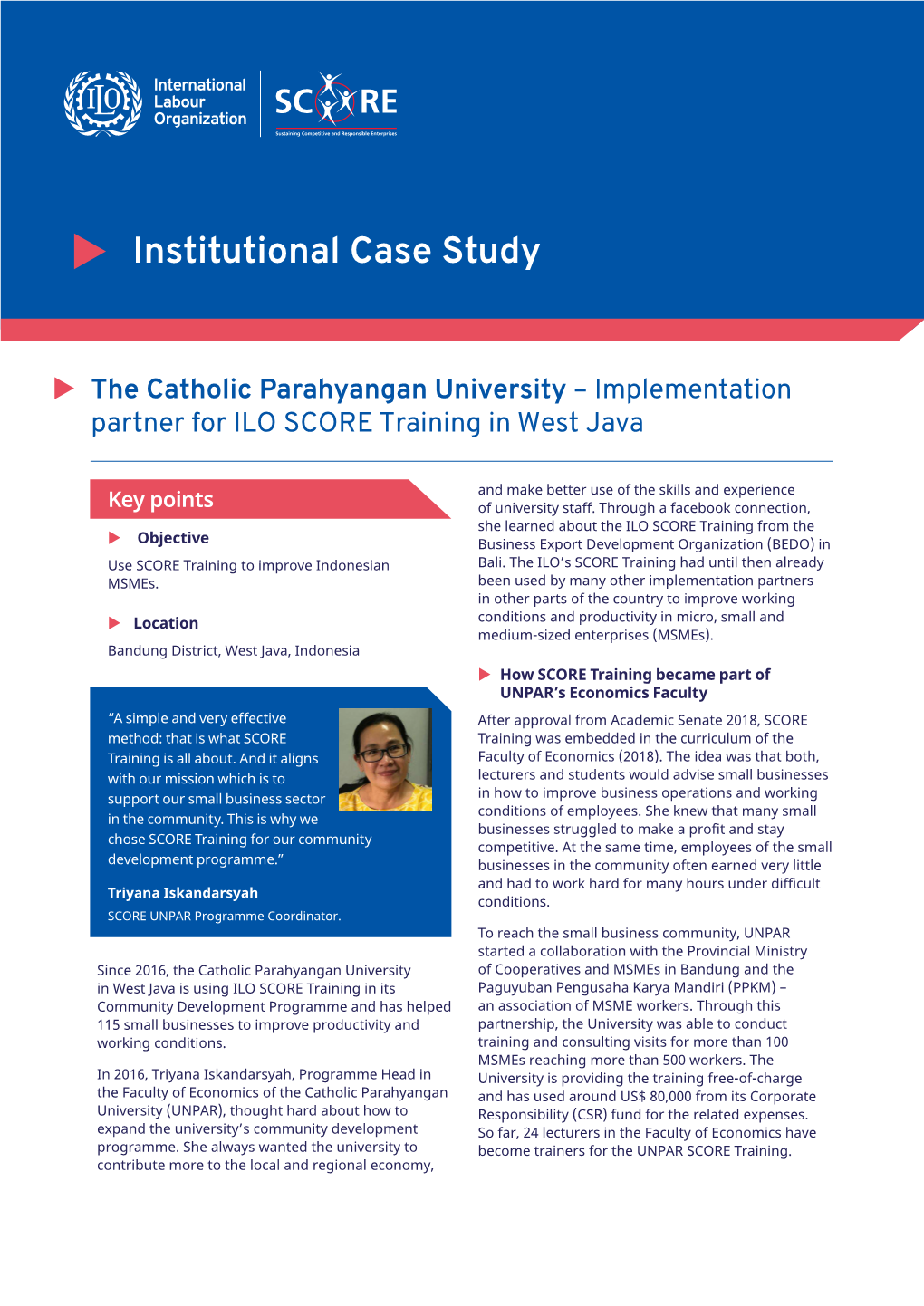 Institutional Case Study