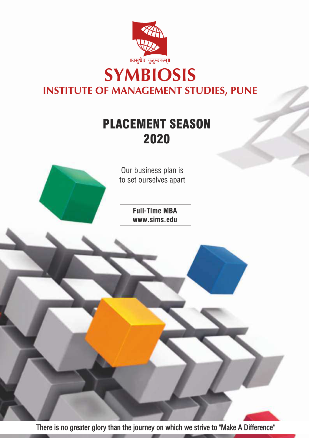 SIMS Placement Brochure May 18