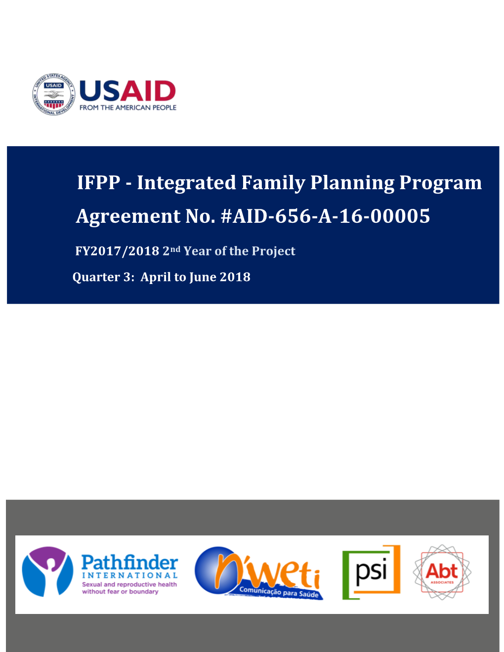 IFPP - Integrated Family Planning Program